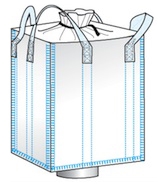 Duffle Top/ Funnel Bottom Bulk Bag- 50 Pack